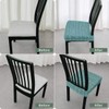 Lawalon Heavyweight Cotton Dining Seat Covers for Chairs (Creamy White,