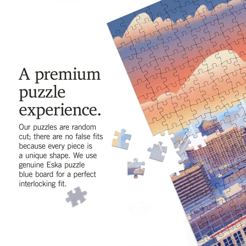 Lantern Press 1000 Piece Jigsaw Puzzle, St. Louis, Missouri, Skyline