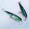 EMSea 5PCS Multi Jointed Fishing Lures Artificial Baits Plastic Lifelike
