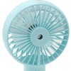 Handheld Misting Fan Quiet 2000mAh 3 Wind Speed 2 Spray