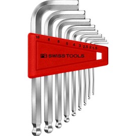 PB Swiss Tools 212H-10CN Swiss Tools Hex Key Set with Ball