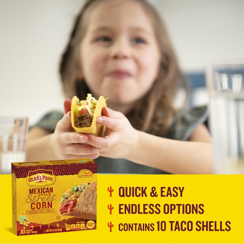 Old El Paso Stand 'N Stuff Taco Shells, Mexican Style