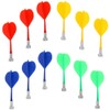 POFET Pack of 12 Magnetic Arrows Safety Replacement Arrows Indoor