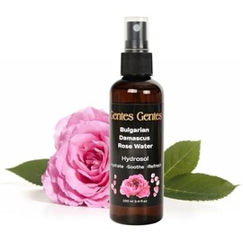 100% Pure Bulgarian Damascus Rose Water Hydrosol – Luxury Facial Toner for Hydration & Radiant Skin, Body Mist & Pillow Spray | Natural Skincare | 3.4 fl oz