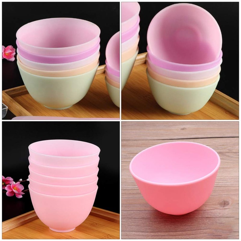 Operitacx Face Mask Bowl 3 Pieces Mask Bowl Mixing Bowl
