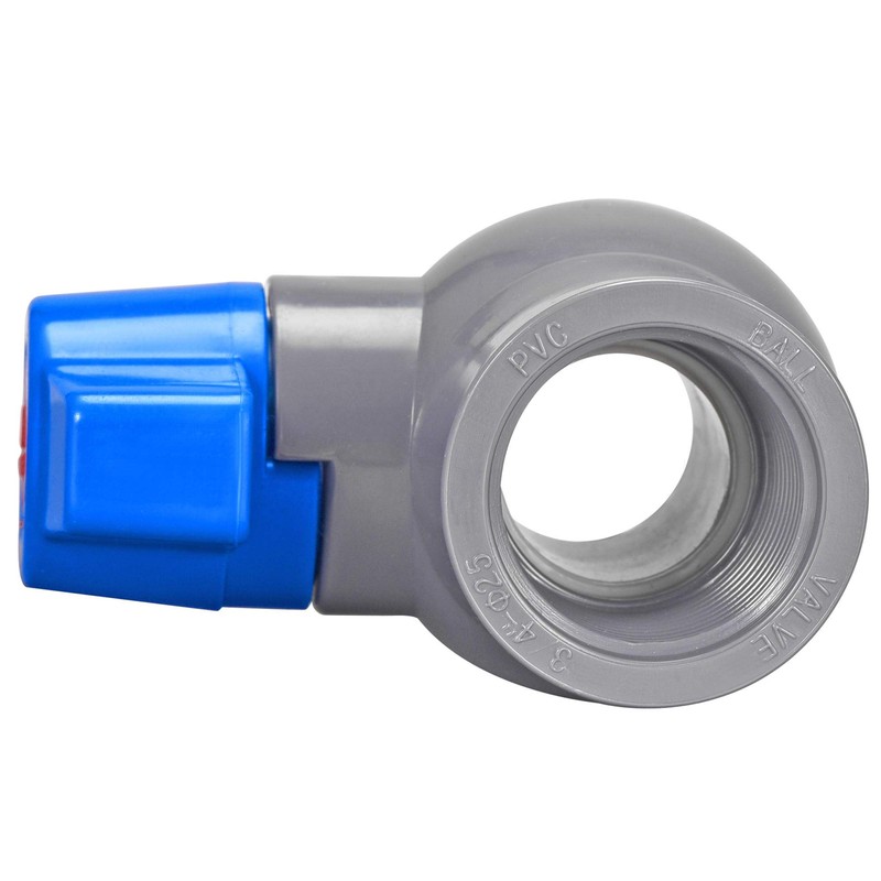 sourcing map Ball Valve, G3/4 Female Thread PVC Valve for