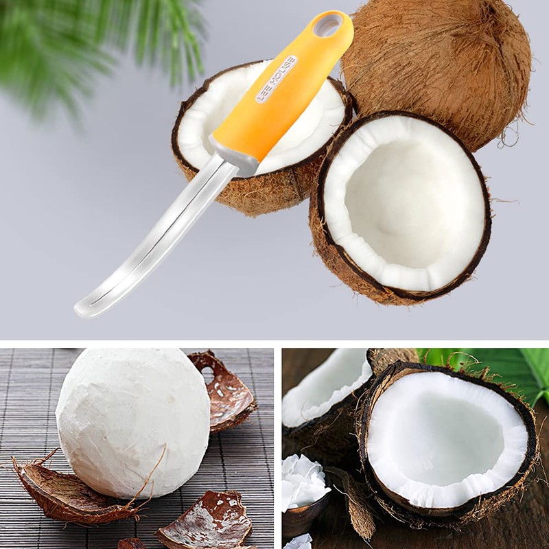 BAMI-LEE House Coconut Meat Remover Knife,Coconut Tool,Coconut Meat Removal Tool