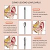 Universo en Linea Hisopo Acero Inoxidable 8pz Estuche Limpieza Oidos