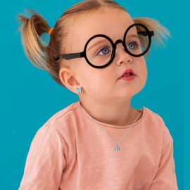 Limana Kinder Mädchen Damen Halskette echt 925 Sterling Silber Schneeflocke Stern