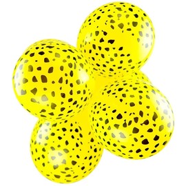 Happium 10 Pieces 12 Inch Printed Latex Balloons, Kids Theme Birthday Party, Farm Safari Animal Theme Balloons, Theme Birthday Party, Kids Puppy Birthday Party Decoration