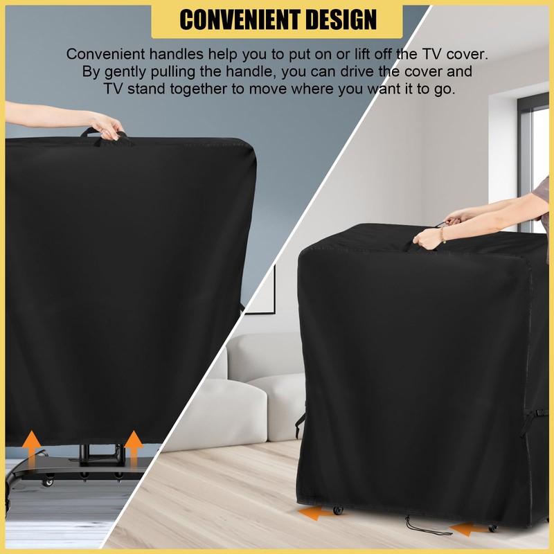 Hdenmist Outdoor TV Cover 50 Inch Weatherproof Outdoor TV Stand