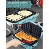 FOHERE Waffle Maker 3 in 1 Sandwich Maker 1200W Panini