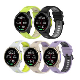 Compatible for Garmin Forerunner 970 Band, 22mm Soft Silicone Wristband Replacement Watchband Strap for Garmin Forerunner 570 47mm/Forerunner 265/Forerunner 255/Venu 3