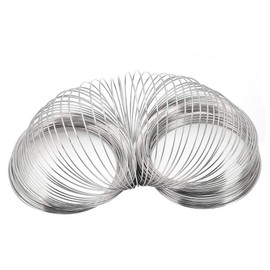 100pcs Loops 55mm Diameter Memory Wire Bracelet DIY Jewelry Bracelet Making Accessories Jewelry Bracelet Wire Coil