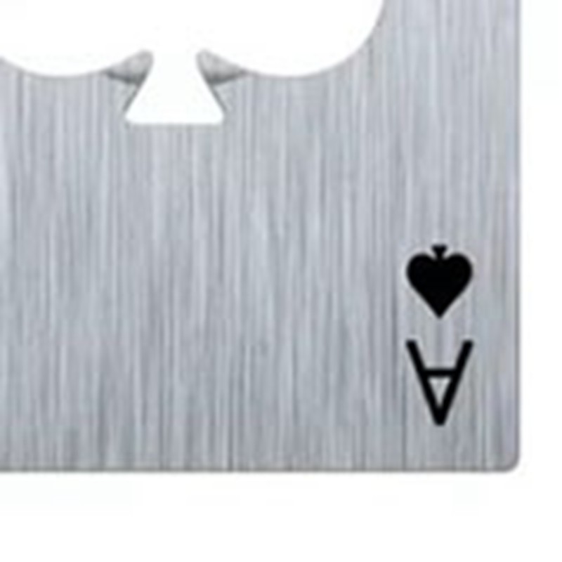 20Pcs Poker Card Bottle Opener Ace Poker Shaped Stainless Steel