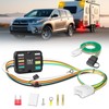 Nirider 56217 4-Pin Trailer Wiring Harness for 2008-2019 Toyota Highlander