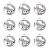 30pcs Antique Silver Animal Wolf Charms Pendants DIY Bracelets Necklace