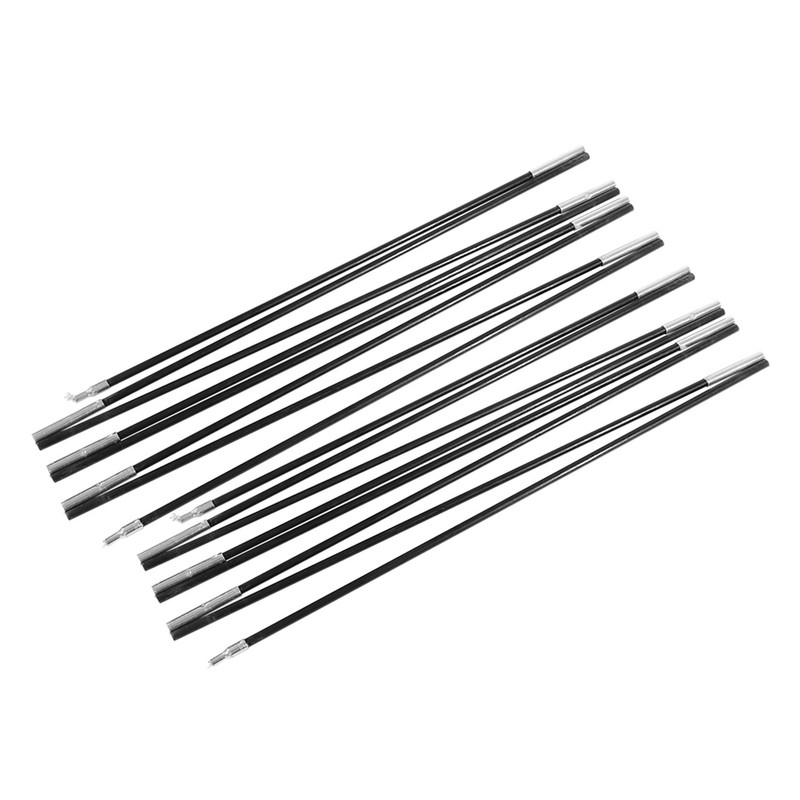 4.48M Fiberglass Camping Tent Pole Bars Outdoor Support Rods Awning
