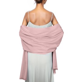 PIOYMEYA Scarf Stole Festive for Evening Dress Winter Scarves Scarves Women's Pashmina, pink