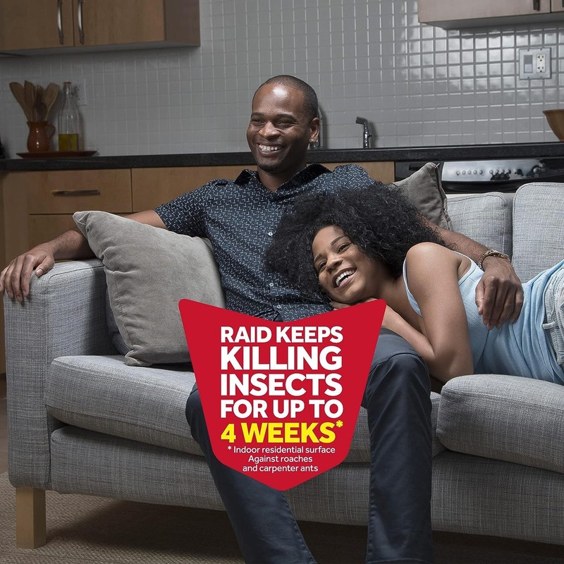 Raid Ant & Roach Killer Lavender 17.5 Ounce (Pack of