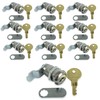 Leisure Coachworks 10 Pack 1 1/8" Keyed Camlock with Straight
