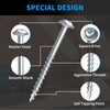 Pocket Hole Screws 1-1/4 Inch, FIXLINK Pocket Screws #8 X