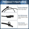 INFINAUTO ABS Wheel Speed Sensor Front Right ABS Sensor Anti-Lock