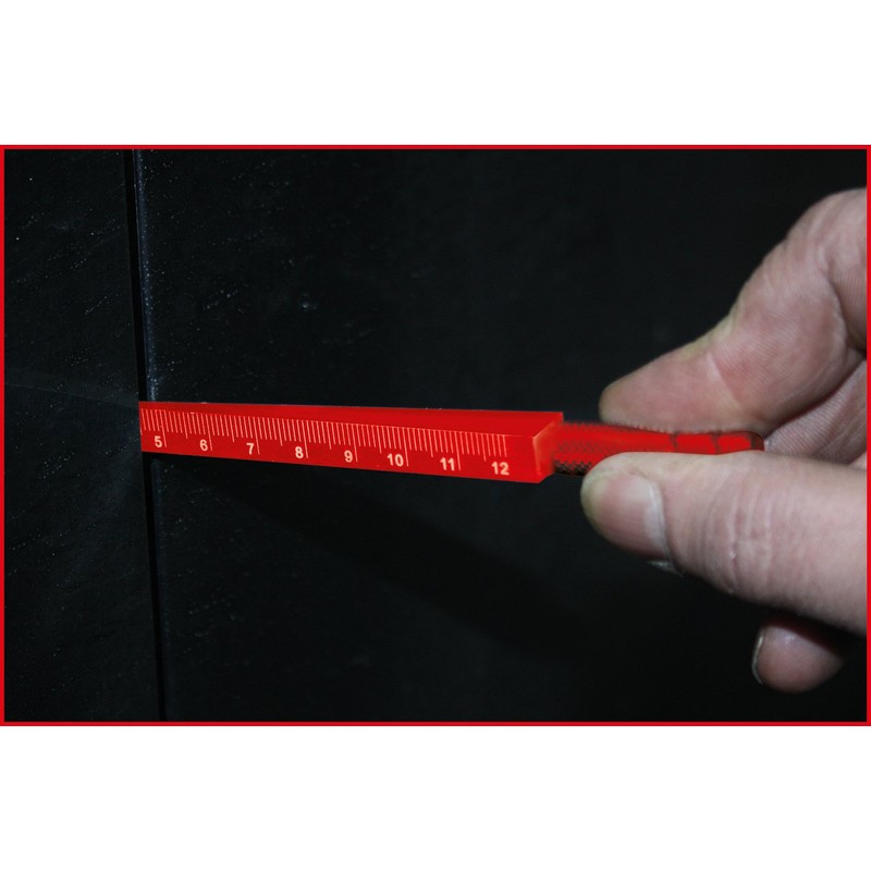 KS Tools 150.1569 Gap Gauge Wedge 0.5-120 mm