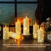 Nimiko Flickering Flameless LED Candles,Battery Operated Candles 9 Pcs with