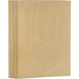 Unfinished Wood Pieces,12 Pcs Basswood Sheets 1/16,Thin Plywood Wood Sheets for Crafts,Perfect for DIY Projects, Painting, Drawing, Laser, Wood Engraving, Wood Burning and CNC Cutting(12x16Inchx2mm)