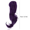 Peluca Morada, Peluca Voluminosa de pelo Largo Moda Recto Mezcla