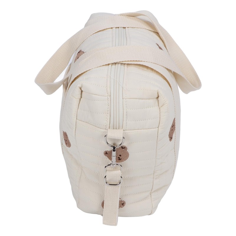 Pram Organiser Bag, Cotton Cloth Bag Baby Stroller Bag Reusable