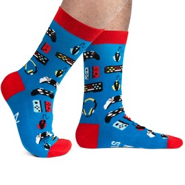 Socks for Book Freaks, Leher and Gamers - Funny Reading Gift for Book Lovers, Teacher Book Gift, Do not disturb, I'm gaming