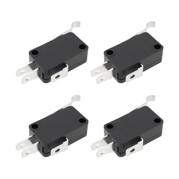 Micro Traders 4pcs Microwave Oven Micro Switch V7-7H15D8-263-1 SPDT Compatible