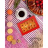 Gcardist 15Pcs Red Cookie Box with Window 22.9x15.2x6.4cm Pastry Macaron