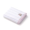 Towel Museum 43-0072150 Mofusand Striped Face Towel, Purple, Rabbit Cat
