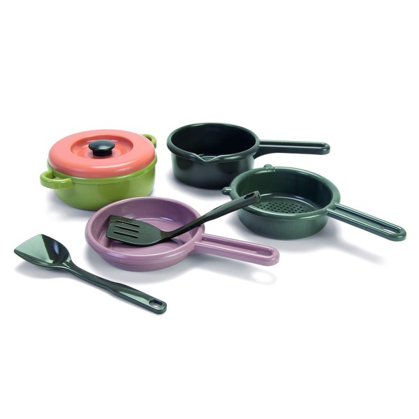 Andreu Toys 12606 Pot/Sieve/Pan- In Net - Recycled Household Toys,