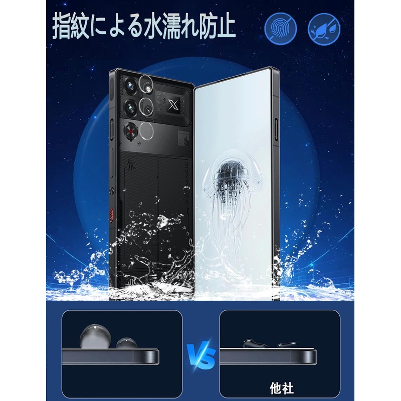 2 RedMagic 10 Pro Protective Film + 2 RedMagic 10