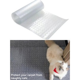 3PCS Pet Carpet Protector, Doorway Anti-Cat Scratch Carpet Protector, Non-Slip,Under Door Anti-Cat Scratch Protective Mat, 3.8FT*15.3inch