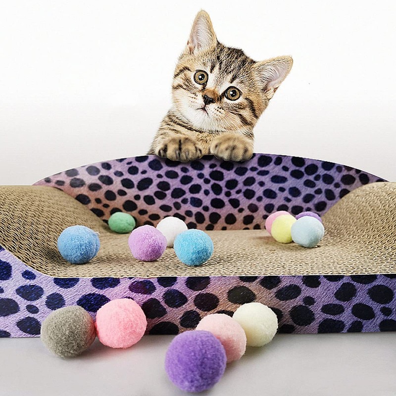 Cat Pom Ball 3CM 20 PCS Indoor Cat Toy Kitten