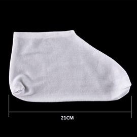 3 Pairs Cotton Socks Moisturizing Socks Women Lotion Sock for Dry Feet Overnight Cotton Foot Lotion Hoses Spa Overnight Absorbing Stockings for Dry Cracked Feet White Moisture Enhancing Hoses