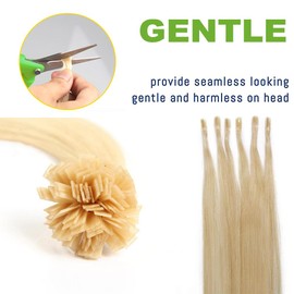 GlamorDove Hair Extension Bonding Tool Keratin Bond Cutting Pliers Wire Flush Cutters Wire Clippers Nippers with Sharp Blades Keratin Hair Extensions (1PCS Green)