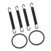 Motorcycle Exhaust Pipe Muffler Spring Exhaust Gaskets O-Ring Kit Stays