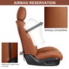 Car Seat Covers Full Set, Breathable Leather Automotive Front and