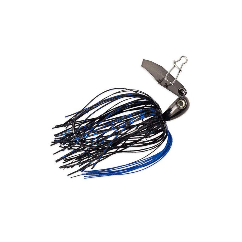 Z-Man Micro Chatterbait, Blue/Black, 1/8-Ounce