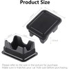 TXWWXT Bed Rail Stake Pocket Covers Fit for Dodge RAM