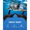 ZIONOR G1 Lite Polarized Swimming Goggles with 3 Pairs Earplugs,