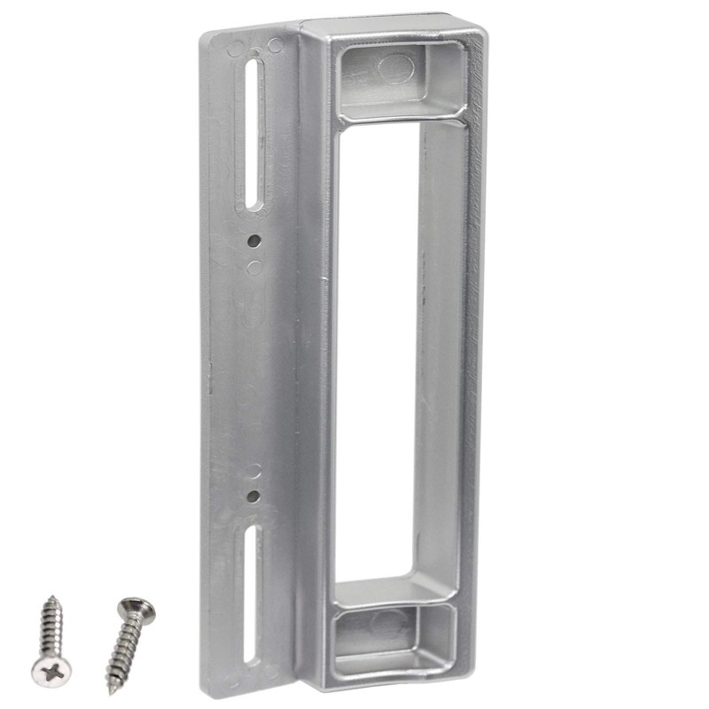 Spares2go Door Handle For Whirlpool Fridge Freezers (190mm, Grey/Silver)