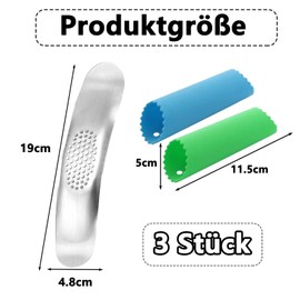 Garlic Grater Garlic Cutter Belt Garlic Peeler Garlic Peeler for Garlic Mill Kitchen Aid Crockery Garlic Chopper Garlic Press Rocker Garlic Rocker Set of 3