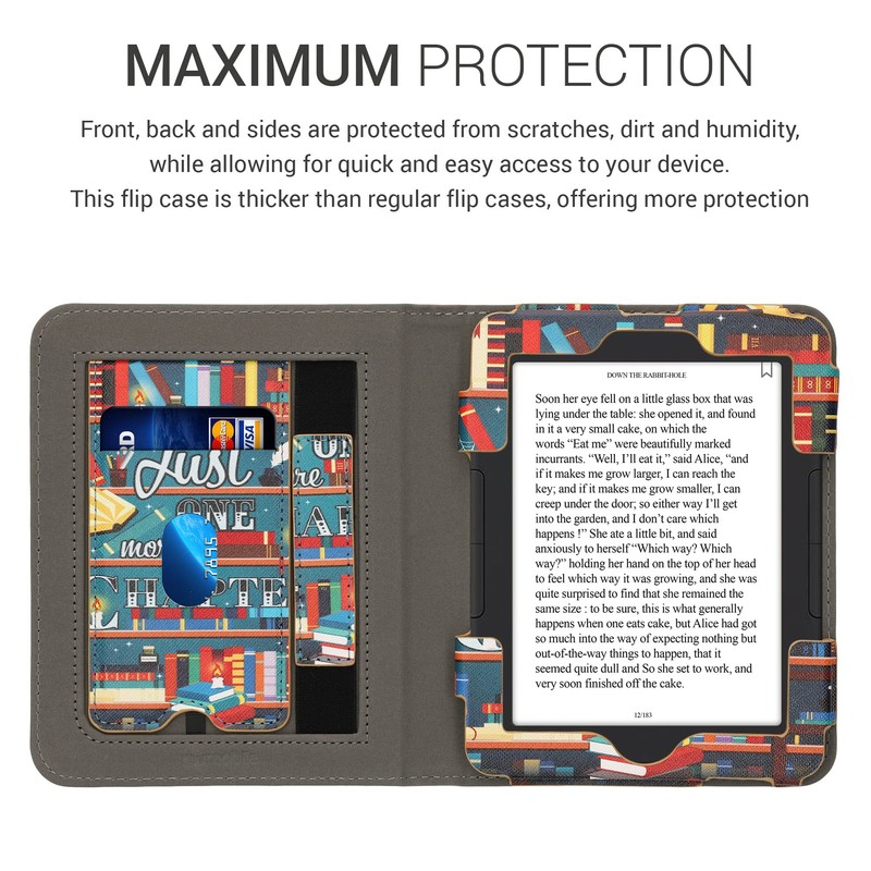 kwmobile Case Compatible with Barnes & Noble Nook Glowlight 4